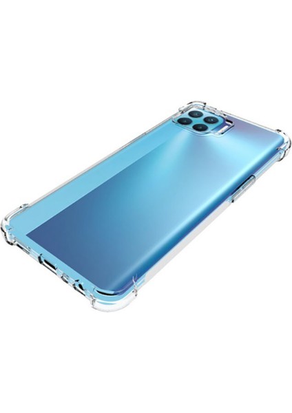 Oppo Reno 4 Lite Kılıf Nitro Anti Shock Silikon-Renksiz
