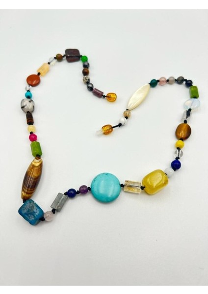 Sertifikalı Doğal Taş Tasarım Kolye Aaa Kalite Özel Tasarım El Işçiliği indirimleri