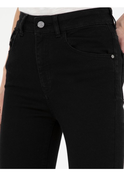 Kadın Siyah Skinny Fit Jean Pantolon 50284088-VR046