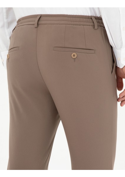 Erkek Vizon Klasik Jogger Pantolon 50296593-Vr052