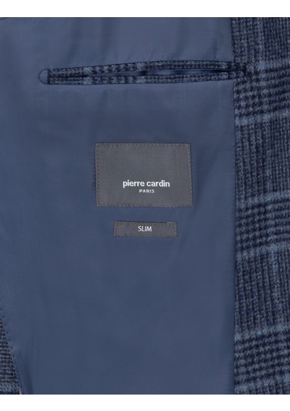 Erkek Lacivert Slim Fit Ceket 50291951-VR033