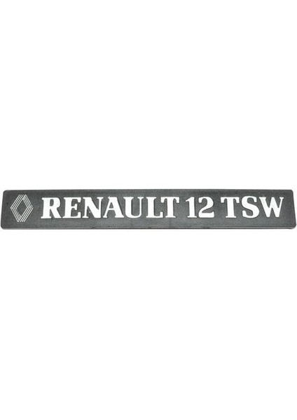 200B Arka Yazı Tsw Bantlı Renault 12