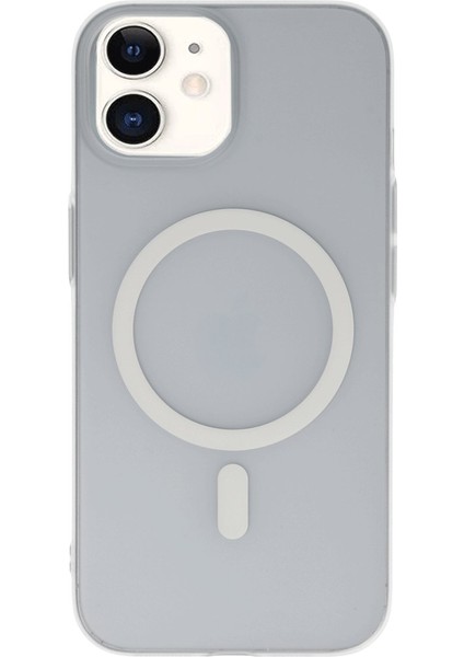 iPhone 12 Uyumlu Kılıf Sert Pc Slim Ultra Ince Sararmaz Magsafe Kapak