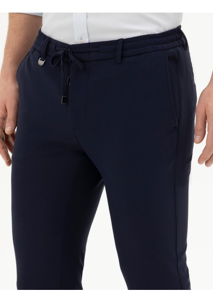 Erkek Lacivert Kumaş Pantolon 50291431-VR033