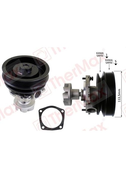 T01.201 Devirdaim Tipo 160 1.4-1.6le-Tempra 2000 Klimalı-Lancia 1.6le PA599 T 7784988