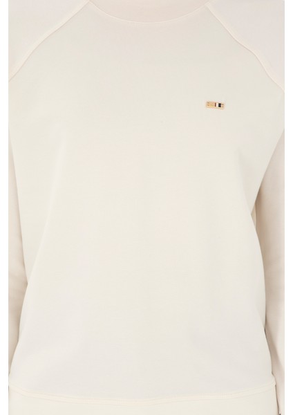 Kadın Krem Sweatshirt 50296903-VR071