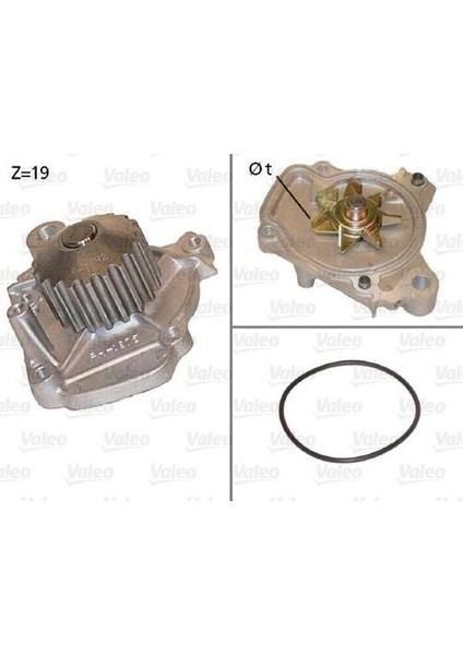 506441 Devirdaim Honda Civic 1.3 1.5 1.6 1991-1994 19200P08003