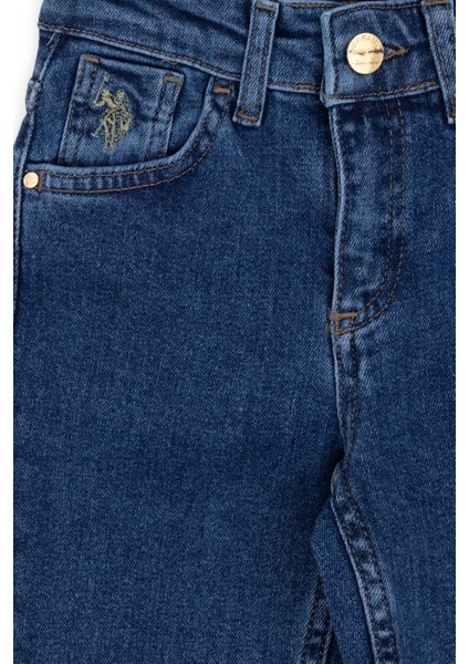 Kız Çocuk Mavi Pantolon (Jean) 50298528-Dn0022