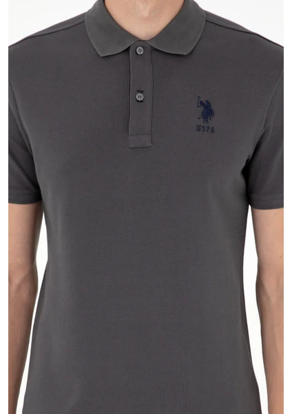 U.S. Polo Assn. Erkek Antrasit Tişört Basic 50284633-VR006