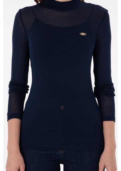 Kadın Lacivert Sweatshirt 50271616-VR033