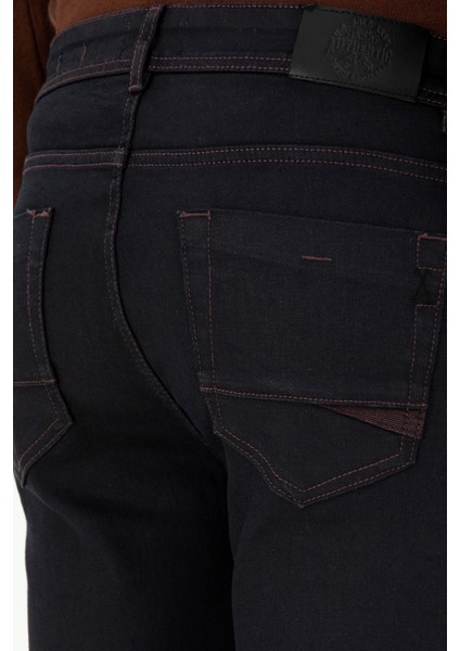 Erkek Bordo Pantolon (Jean) 50289506-VR014