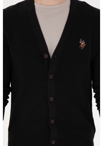 Erkek Siyah Hırka (Triko) 50288878-VR046