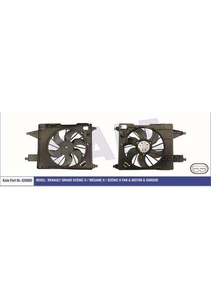 420800 Fan Motoru Megane Iı Scenic Iı 7701044185