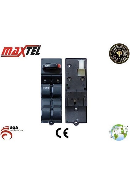 18212001 Cam Açma Kapama Anahtarı Civic 96 00 Sol Dörtlü 17 Pın (35750-S04-A112ZB) 35750S04A11ZA