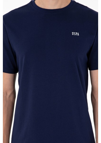 Erkek Lacivert Tişört Basic 50284640-VR033