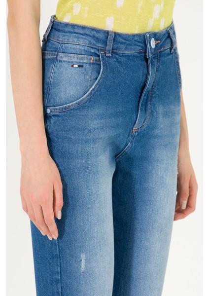 Kadın Mavi Pantolon (Jean) 50266288-DN0022