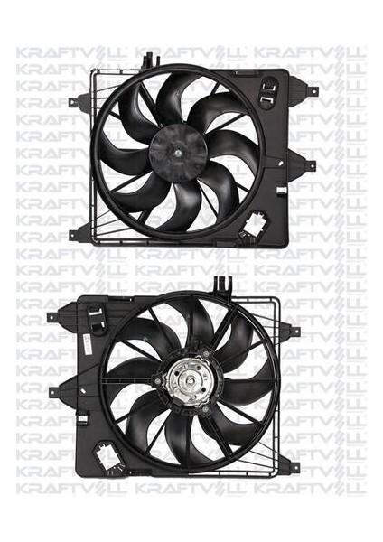 08120003 Radyatör Fan Motoru Clio Iı 98-08 Clio Symbol (Thalia) 02-08 1.2 16V 1.4 16V 7701070294