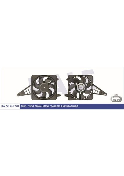 417500 Fan Motoru Murat 131 Dks Soketli 69402294