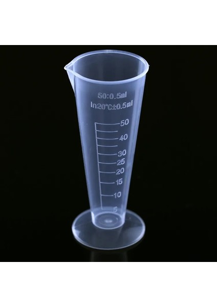 100ML Stili 100ML Ölçme Fincan Şeffaf Plastik Ölçme Fincan Otel Bar Sürahi Dökün Bacalı Silindir Yeniden Kullanılabilir Mutfak Ölçme Aracı (Yurt Dışından)