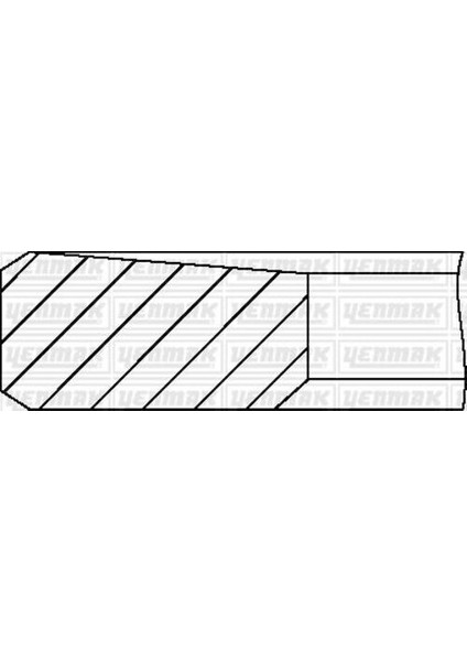 91-09843-050 Segman 050 BONGO-K2500 Stare Adet 06-862600-00