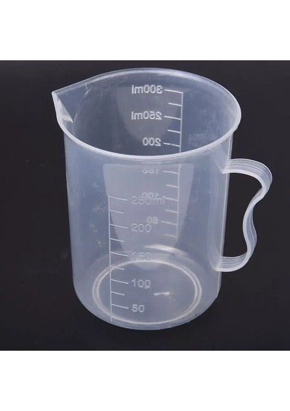 Şeffaf Stil Ölçü Kabı 250ML Dereceli Beher Şeffaf Beyaz Plastik Bardak (Yurt Dışından) modelleri