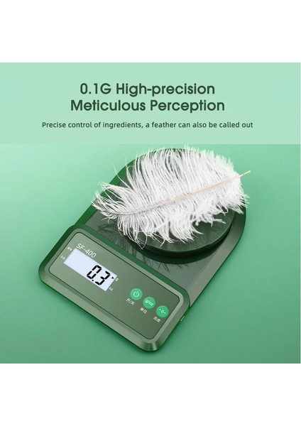 Yeşil Stil 5kg 1g 2kgkgkg Mutfak Elektronik Tartı Yüksek Hassasiyetli Gram Ölçüm Ölçeği Gıda Takı Doğru Pişirme Ölçeği Mutfak Aksesuarları (Yurt Dışından)