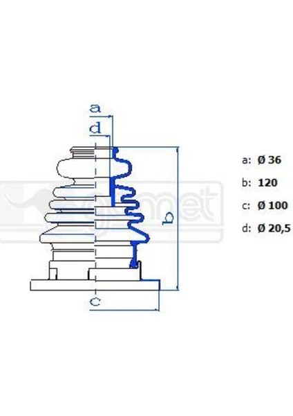 551185 Aks Körüğü Caddy Iı 1.4 Golf Iıı 1.6 Golf Iv 1.9tdı Ic 191498202A