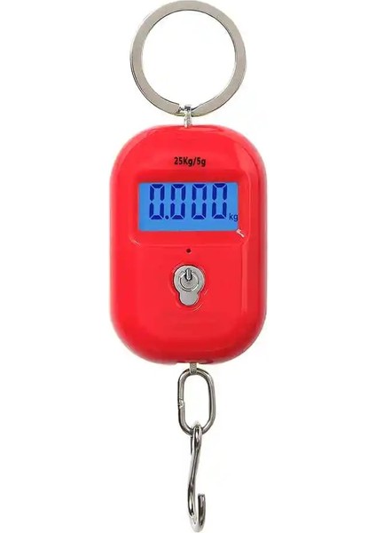 No.2 Tarzı 25KG x 5g Asılı Tartı Dijital Tartı Arka Işık Elektronik Balıkçılık Ağırlıkları Cep Ölçeği Bagaj Terazileri (Yurt Dışından)