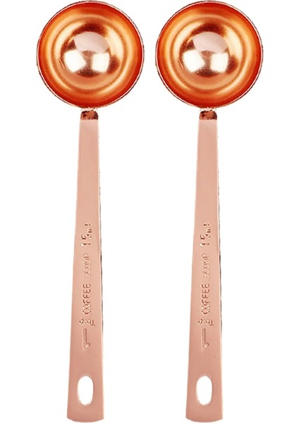 E Stili 15ML Gül Altın Kaşık Süt Tozu Kahve Paslanmaz Çelik Ölçme Kaşığı Kahve Kaşığı Uzun Saplı Mutfak Aleti Мерные Ложки (Yurt Dışından) indirimleri