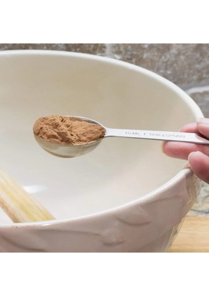 8'li Paslanmaz Ölçü Kaşığı Seti - Zeka ve Kaşık, - Metrik ve Us - Mutfağınız Için Komple Set Z (Yurt Dışından) modelleri