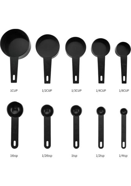 Beyaz Stil Seacreating Ölçme Fincanları ve Kaşık Seti Eces Kuru ve Sıvı Malzemeler Için Yuvalama Ölçü Fincanları Pişirme Aksesuarları (Yurt Dışından) indirimleri