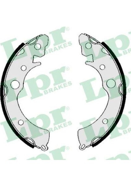 04810 Arka Fren Balatası Pabuç Honda Civic 1.3 1.4 1.5 1.6 1988-1991 Crenault 1983-1991 Rover 200 1985-1988 064B3SB2601