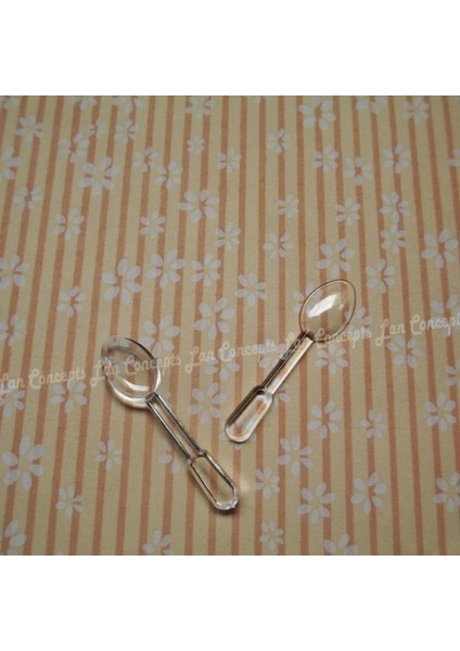 Lot 0.1 Gram Küçük Ölçü Kaşığı 0.1g Mikro Plastik Kepçe - 3.9x0.9cm Şeffaf Serbest G (Yurt Dışından) fiyatları