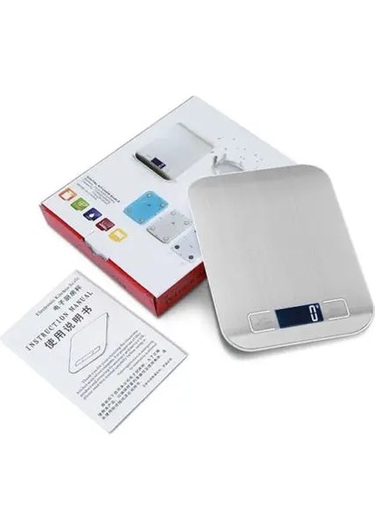 Beyaz Stil 5kg Elektronik Dijital Mutfak Terazisi Gıda Tartı Paslanmaz Çelik Platformlu (Yurt Dışından) modelleri