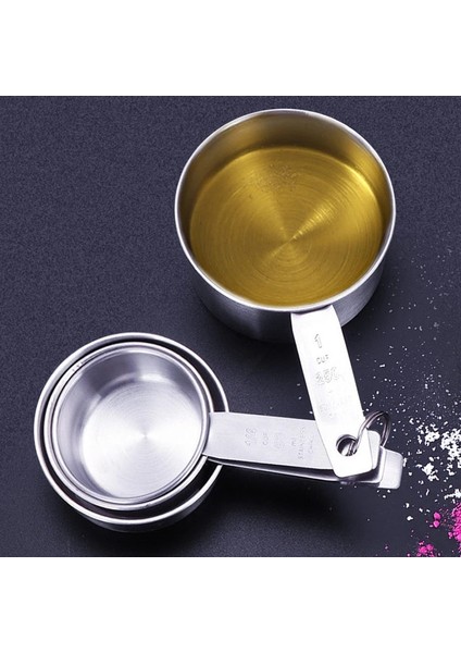 8 Adet Ölçü Kabı Stili Ölçü Kapları Istiflenebilir Mutfak Ölçü Kaşığı Seti Paslanmaz Çelik Yemek Kaşığı Ev Ölçü Kapları ve Kaşık Seti (Yurt Dışından) indirimleri