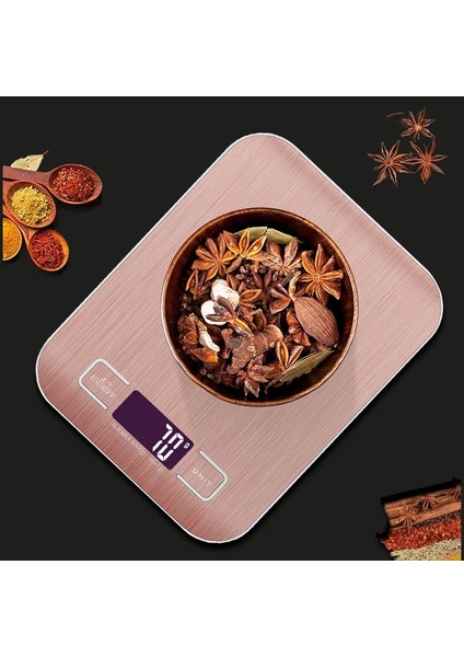 Gümüş Tarzı 5000G USB Yok 5kgkg Elektronik USB Şarj Mutfak Terazisi Dijital Gıda Ölçeği Paslanmaz Çelik Tartı Ölçeği LCD Ölçme Araçları Ev (Yurt Dışından) fırsatları