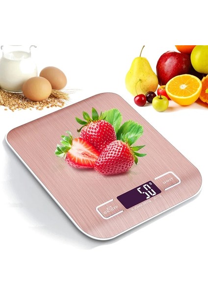 Gümüş Tarzı 5000G USB Yok 5kgkg Elektronik USB Şarj Mutfak Terazisi Dijital Gıda Ölçeği Paslanmaz Çelik Tartı Ölçeği LCD Ölçme Araçları Ev (Yurt Dışından) indirimleri