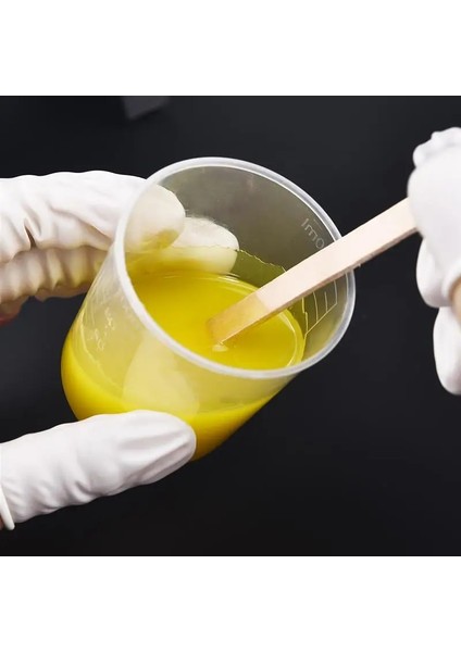 5 Adet Tarzı 100ML 100ML Plastik Mezun Ölçme Fincan Sıvı Konteyner Epoksi Reçine Silikon Yapma Aracı Şeffaf Karıştırma Fincan Dıy Karıştırma Aracı (Yurt Dışından)