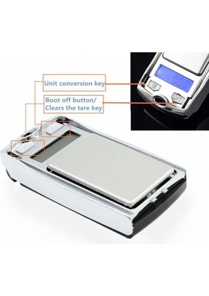 100G Tarzı Elektronik Tartı Hafif Araba Anahtarı Şekli Metal Gıda Için Doğru Dijital Cep Ölçeği (Yurt Dışından)