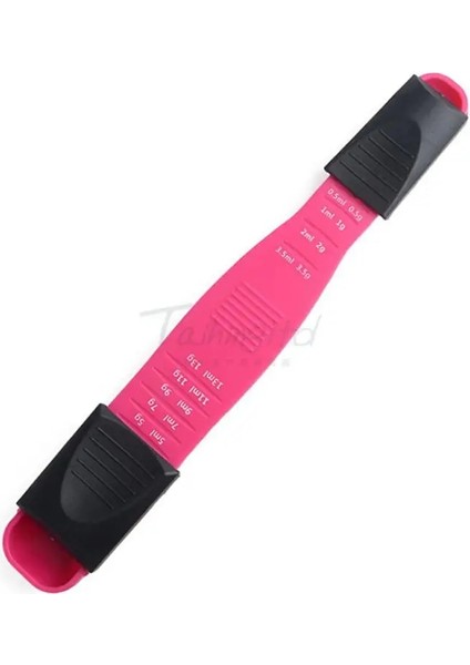 Kırmızı Stil Mutfak Ölçü Fincan Çift Uçlu Dokuz Tezgah Ayarlanabilir Ölçek Ölçme Kaşıkları Ölçme Kaşığı Pişirme Aracı Mutfak Aksesuarları (Yurt Dışından)