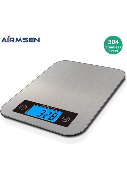 Mavi LCD Stili 10KG Aırmsen 22LBKG Elektronik Mutfak Terazisi Dijital Gıda Ölçeği Paslanmaz Çelik Ev Tartı Ölçeği LCD Ölçme Araçları (Yurt Dışından) fiyatları