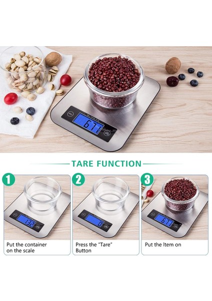 Mavi LCD Stili 10KG Aırmsen 22LBKG Elektronik Mutfak Terazisi Dijital Gıda Ölçeği Paslanmaz Çelik Ev Tartı Ölçeği LCD Ölçme Araçları (Yurt Dışından) indirimleri