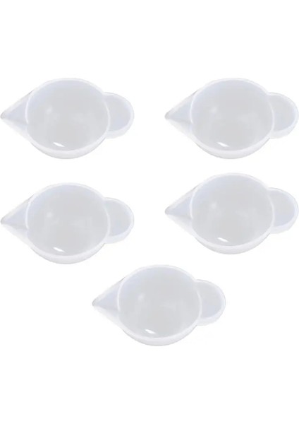 5 Adet Tarzı 5pcslot 10ML Silikon Kalıp Bardak Dağıtıcı Diy Epoksi Reçine Takı Yapımı Için Aracı Renk Modülasyonu Diy Kalıp Aksesuarı (Yurt Dışından)