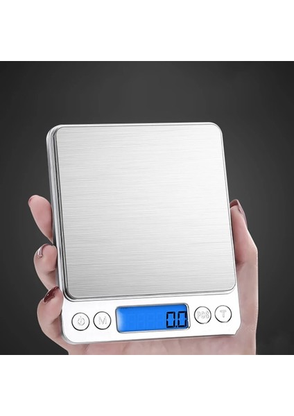 Mutfak Terazisi Stili 500G 0.1g Mini LCD Terazi Taşınabilir Elektronik Dijital Hassas Terazi Pişirme Mutfak Terazisi Takı Ağırlık Dengesi 500G.01G 3000G.1G (Yurt Dışından) fırsatları