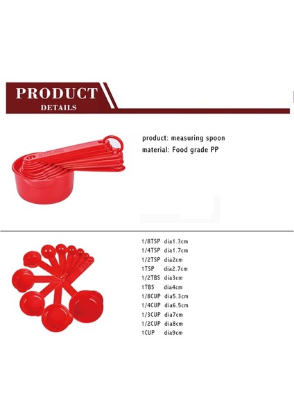 Beyaz Stil Adet Ölçü Kaşıkları Çok Amaçlı Ölçü Fincanları Ölçü Aletleri Kahve Şeker Kaşığı Plastik Saplı Ölçü Kaşıkları (Yurt Dışından) fırsatları