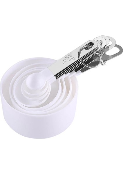 B Tarzı 8 Adet Çok Amaçlı Kaşıkbardak Ölçüm Aletleri Pp Pişirme Aksesuarları Paslanmaz Çelikplastik Saplı Mutfak Aletleri (Yurt Dışından) modelleri