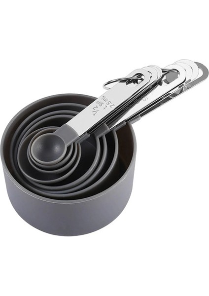 B Tarzı 8 Adet Çok Amaçlı Kaşıkbardak Ölçüm Aletleri Pp Pişirme Aksesuarları Paslanmaz Çelikplastik Saplı Mutfak Aletleri (Yurt Dışından) fırsatları