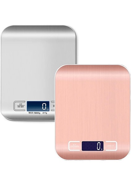 Gümüş Tarzı 5kg kg Aralığı × Doğruluk 1g Dijital Mutfak Terazisi, LCD Ekran Pişirme Pişirme Tartımı Için Hassas Elektronik Gıda Çelik Bahçesi (Yurt Dışından) indirimleri