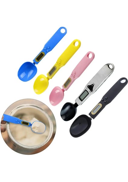 B Tarzı 500G.1G Elektronik LCD Dijital Kaşık Tartı Gram Mutfak ve Laboratuvar Ölçeği Gıda Ölçeği Gram Mini Hassas Dijital Ölçüm Kaşığı (Yurt Dışından) fırsatları