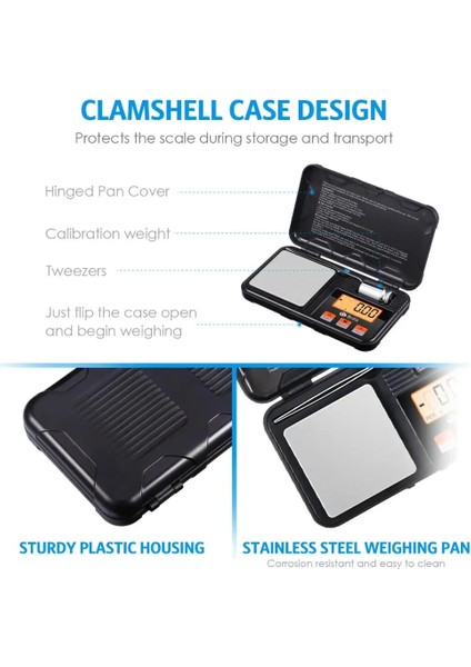 200GX 0.01G Takı Mini Paslanmaz Çelik Elektronik Tartı Dijital Cep Tartı Altın Gram Denge Tartı Taşınabilir Cep Sc (Yurt Dışından) fiyatları